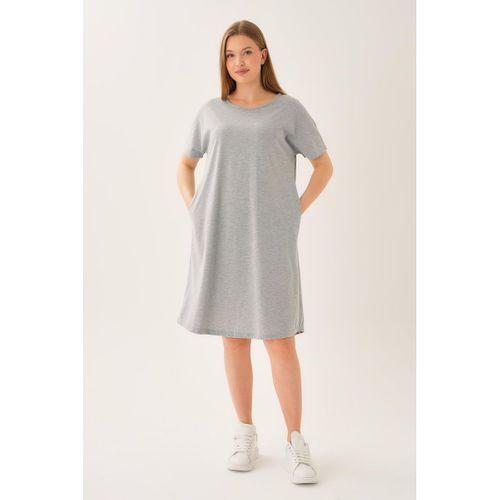 ALEXANDERGARDI CEPLİ BİSİKLET YAKA ELBİSE (B23-45700)