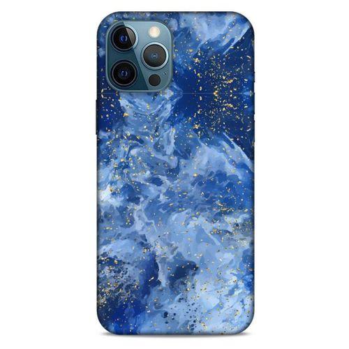 Apple iPhone 12 Pro Max Uyumlu Kılıf Mavi Delisi (9) Kılıf Mürekkep