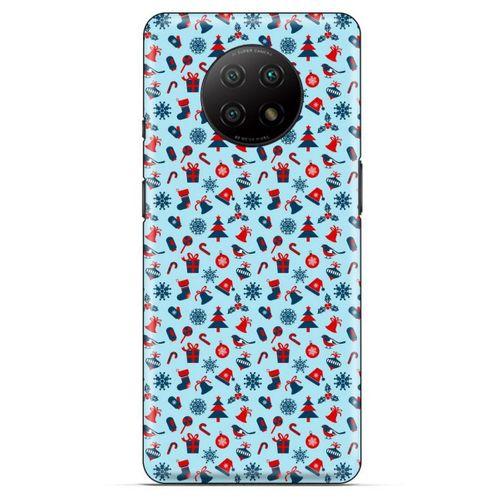 Xiaomi Redmi Note 9T Kılıf Yılbaşı Süsleri (37) Silicone Cover