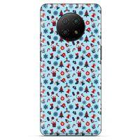 Xiaomi Redmi Note 9T Kılıf Yılbaşı Süsleri (37) Silicone Cover