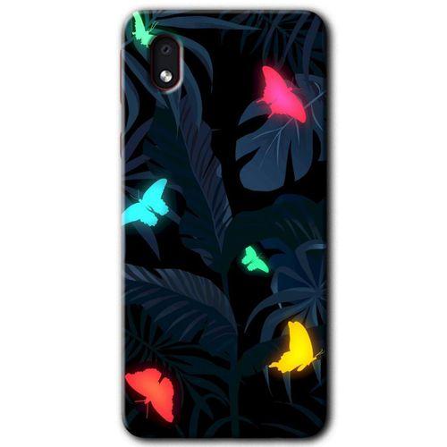 Potkal Hediye Fabrikası Samsung Galaxy A01 Core Kılıf HD Desen Baskılı Arka Kapak - Lighter Butterfly