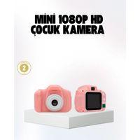 Çocuklar İçin Mini Fotoğraf Makinesi 8mp 1080p Video Ve Darbeye Dayanıklı