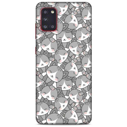 Lopard Samsung Galaxy A31 Uyumlu Kılıf Kediler (21) Koruyucu Kapak 1001 Kedi