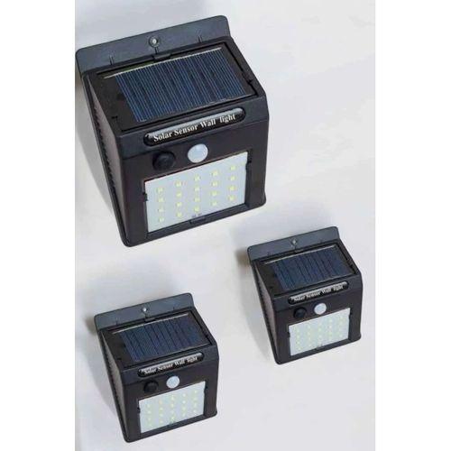 Güneş Enerjili Bahçe Lambası Solar Gece Aydınlatma Sensörlü Lamba