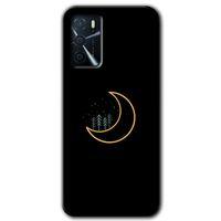 Oppo A16 Kılıf HD Desen Baskılı Arka Kapak + Temperli Cam - İyi Geceler