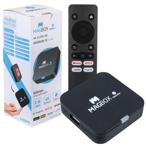 Magbox Electrobox 2 GB Ram H313 İşlemci 16 GB HDD 4K Ultra HD Android Box (Android 10)