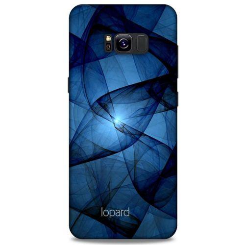 Samsung Galaxy S8 Plus Kılıf Pastel Renkler (13) Silikon Kap Lacivert