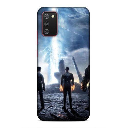 Samsung Galaxy A02s Uyumlu Kılıf BMovie (49) Ultra Silikon Kılıf Fantastik Dörtlü