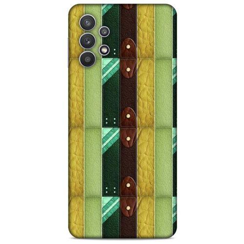 Lopard Samsung Galaxy A32 Uyumlu Kılıf Patchwork (15) Antişok Kılıf