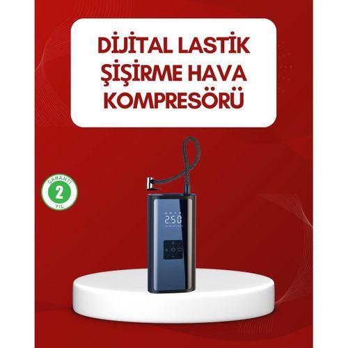 12v Uyumlu Çok İşlevli Akıllı Araç Lastik Pompası