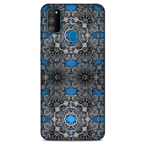 Samsung Galaxy M30s Uyumlu Kılıf Mavi Delisi (35) Fit Design Kılıf Bölgesel