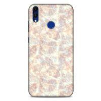 Mermer Desenli (43) Tema Thin Fit Kılıf Fildişi Huawei Honor 8C Kılıf