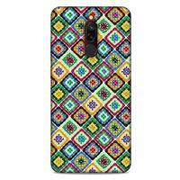 Ethnic Culture (15) Xiaomi Redmi 8 Kılıf Silikon Kapak Desenli