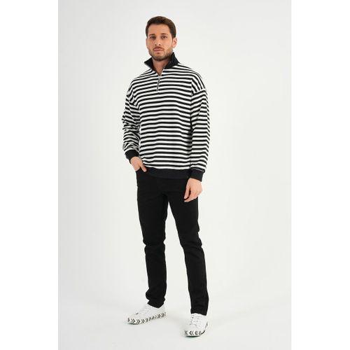 ALEXANDERGARDI DİK YAKA FERMUARLI SWEATSHIRT (UNX-00247)