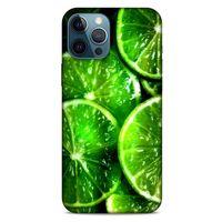 Apple iPhone 12 Pro Max Uyumlu Kılıf Yeşil Delisi (26) Tpu Silikon Kılıf Tropikal orman yeşili
