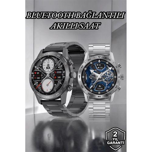 Suya Dayanıklı Dokunmatik Akıllı Saat Bluetooth 5 0, Sesli Asistan Ve Sağlık Takibi