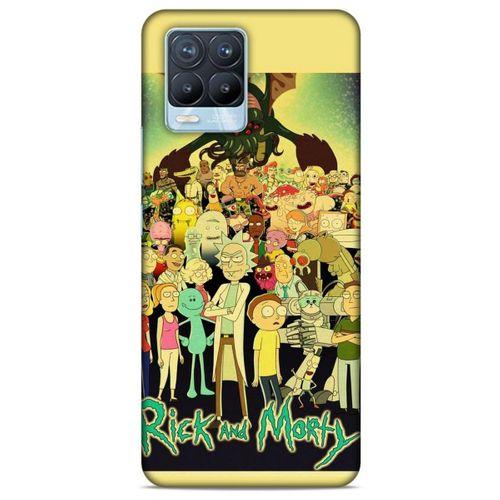 Realme 8 Pro Uyumlu Kılıf Rick And Morty (38) Neo Hybrid Kılıf Rick Sanchez