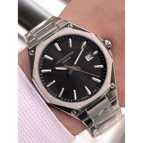 Lee Cooper İtalyan Tasarım Bileklik Hediyeli 2 Yıl Garantili 5 Atm Erkek Kol Saati ELC.08252.350