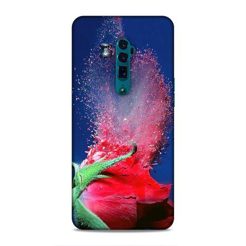 Oppo Reno 10x Zoom Kılıf Gul Kiriklari Arka Kapak Silikon Koruma Full Koruyucu