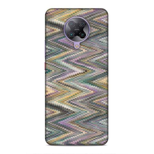 Xiaomi Poco F2 Pro Uyumlu Kılıf Romans (47) Crystal Flex Kılıf Zig Zag