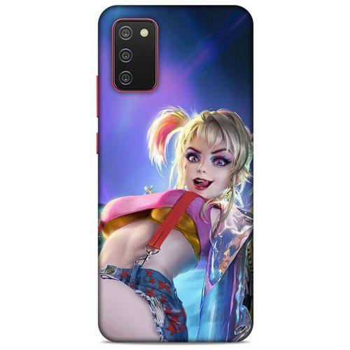 Samsung Galaxy A02s Uyumlu Kılıf Harley Quinn (6) Silikon Kılıf Lacivert