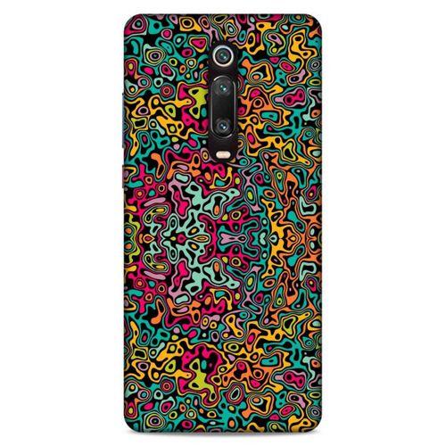 Lopard Xiaomi Redmi K20 Pro Uyumlu Kılıf Soyut Sanat (30) Desenli Silicone Case
