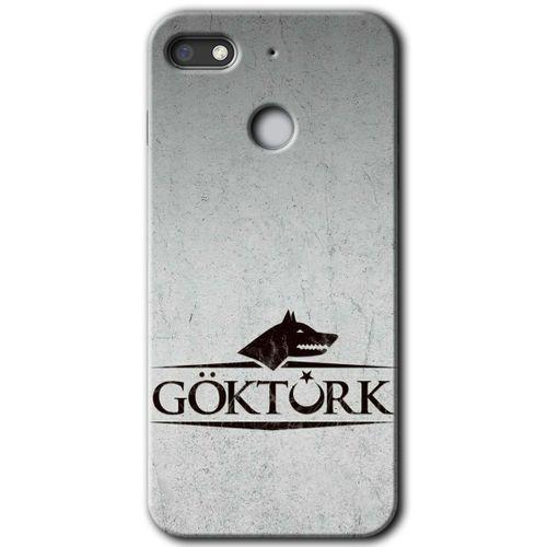 Potkal Hediye Fabrikası General Mobile GM 8 Go Kılıf HD Desen Baskılı Arka Kapak - Göktürk