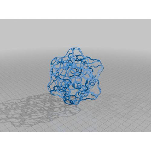 HART Kesik Yıldız Dodekahedral Polyknot 2 3D Baskı (Bu ürün Sadece Plastik parçadır - Almadan Önce Soru Sorabilirsiniz)