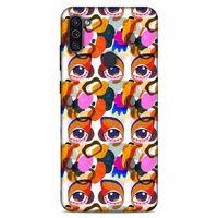 Lopard Samsung Galaxy M11 Uyumlu Kılıf Sürreal Yüzler ♀ (5) Koruma Kabı Baskılı