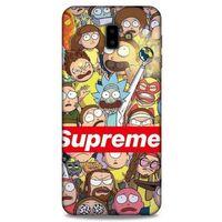 Samsung Galaxy J6 Plus Uyumlu Kılıf Rick And Morty (44) Tough Armor Kılıf Beth C-500A