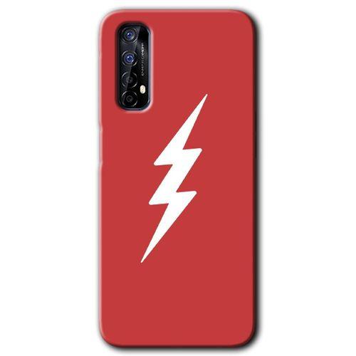 Realme 7 Kılıf HD Desen Baskılı Arka Kapak - Flash Logo