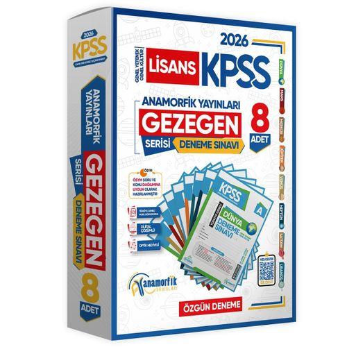 2026 KPSS Lisans GY-GK GEZEGEN Serisi 8li Deneme Paketi Kurumsal Türkiye Geneli Dijital Çözümlü