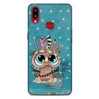 Animax Mavi Kızılderili Baykuş Samsung Galaxy A10s Kılıf Desenli Silikon