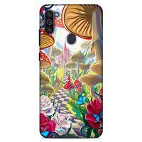 Lopard Samsung Galaxy M11 Uyumlu Kılıf Manipülasyon ☻ (26) Tpu Silikon Kılıf Desenli