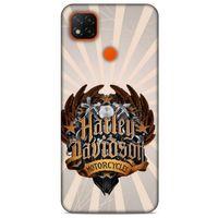 Xiaomi Redmi 9C Uyumlu Kılıf Motorsiklet (3) Kapak Harley Davidson