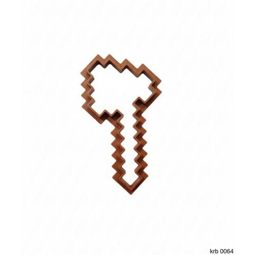 Anahtar Figürlü Kurabiye Kalıbı ve Hamur Kesici – Şeker Hamuru ve Oyun Hamuru İçin Tek Parça Kalıp