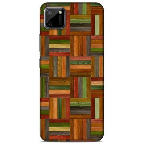 Lopard Oppo Realme C11 Uyumlu Kılıf Wood'X (21) Koruyucu Kapak Baskılı
