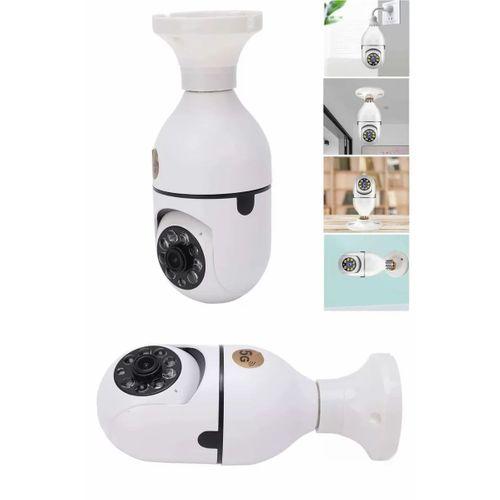 Gece Görüşlü Akıllı Dönebilen Ev Kamerası Ampül Kamera