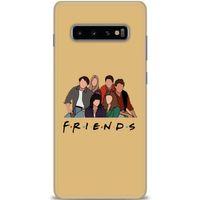 Samsung Galaxy S10 Plus Kılıf HD Baskılı Kılıf - Friends + Tam Ekran Koruyucu