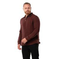 Uzun Kol Double Müslin Erkek Sonbahar ve Kışlık Sweatshirt Bordo Brd