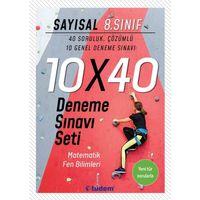 8. Sınıf Sayısal 10x40 Deneme Sınavı Seti Tudem Yayınları