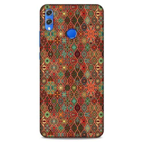 Ethnic Culture (11) Huawei Honor 8x Kılıf Silikon Kapak Desenli