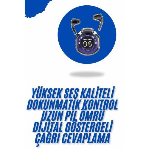 Kablosuz Dijital Göstergeli Powerbanklı Ios Ve Android Uyumlu Kulaklık