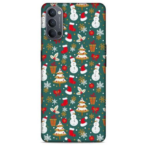 Yılbaşı Süsleri 44 Oppo Reno 4 Kılıf Silikon Kapak