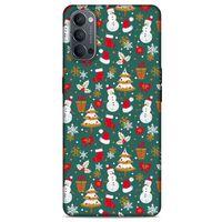 Yılbaşı Süsleri 44 Oppo Reno 4 Kılıf Silikon Kapak