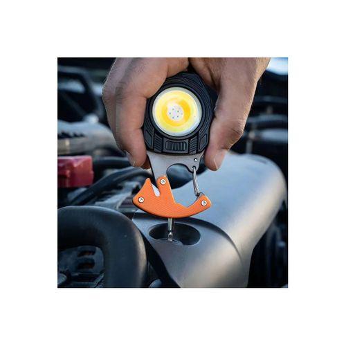 Çok Fonksiyonlu Mini Led Lamba Anahtarlık Ve Çakmak Usb  Kamp İçin Taşınabilir 7 Modlu