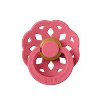 Bibs Boheme Kauçuk Emzik 0-6 Ay Coral