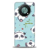 Huawei Nova Y90 Kılıf HD Baskılı Kılıf - Pandalar + Tam Ekran Koruyucu