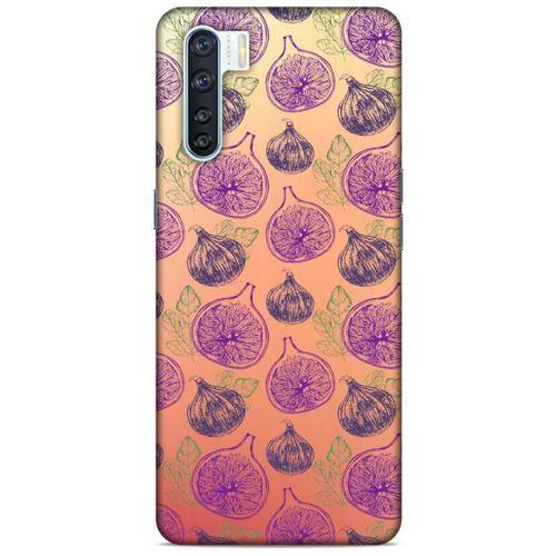 Frutix İncir 01 Oppo A91 Kılıf Desenli Silikon
