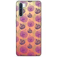 Frutix İncir 01 Oppo A91 Kılıf Desenli Silikon